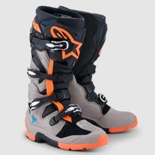Alpinestars バイクブーツ オレンジ/黒TECH7 Tech 7 Boots - Black MOTOCROSS Boots | Alpinestars® Official