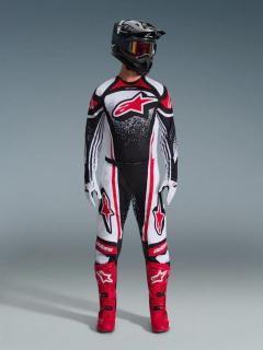 【お取り寄せ】 ALPINESTARS ’26 TECHSTAR ジャージパンツセット NOMUR ブラックホワイトレッド
