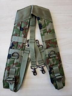 88式鉄帽用ゴムバンド　熊笹迷彩 旧迷彩 ☆ PX品 陸上自衛隊 迷彩 八八式鉄帽用ゴム （売店 鉄帽ゴム
