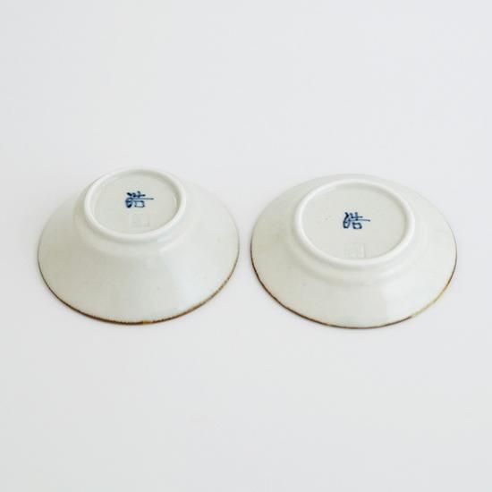 [まさえ」有田焼・レノックス　計3点 有田焼 メダカ 平仙茶(青/内8匹) 180ml 李荘窯の通販