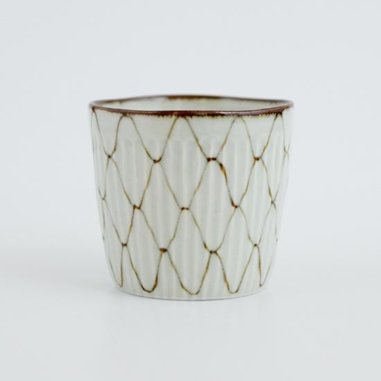 網絵 しのぎそば猪口 - 有田焼窯元 皓洋窯 公式ホームページ