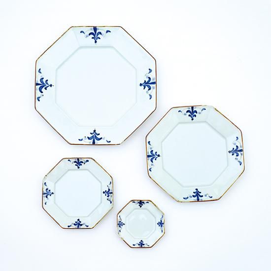 リーヴス リム八角プレート（4サイズ） - 有田焼窯元 皓洋窯 公式