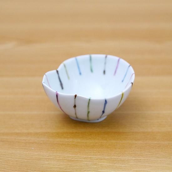 染錦線十草小付（5種） - 有田焼窯元 そうた窯