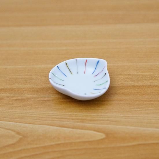 桃型豆皿（赤絵5柄） - 有田焼窯元 そうた窯