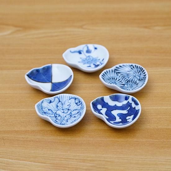 有田焼 - 有田焼 瑞窯 ひょうたん型 小鉢 紙風船 和食器 珍味皿