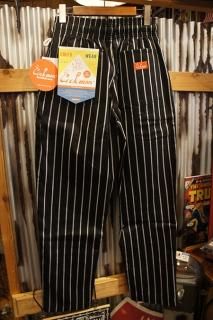 Cookman Chef Pants (Stripe BLACK)