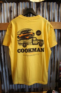 Cookman T-shirts Burger truck (YELLOW)