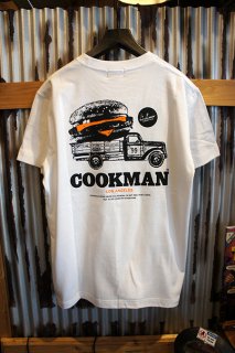 Cookman T-shirts Burger truck (WHITE)