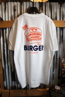 Cookman T-shirts BURGER (WHITE)