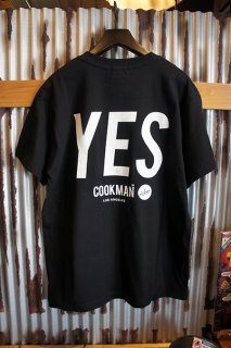 Cookman T-shirts YES (BLACK)