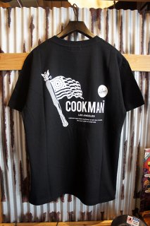 Cookman T-shirts Flag (BLACK)