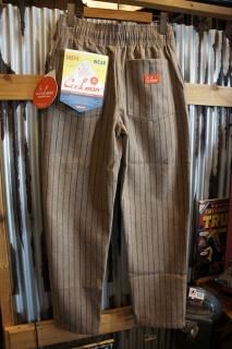 Cookman Chef Pants (Wool mix Stripe Beige)