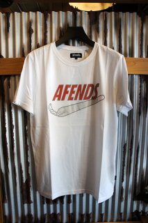 AFENDS JUST DID IT - STANDARD FIT TEE (White)