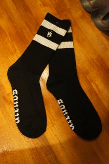 AFENDS Flame Stripe Socks One Pack (BLACK)