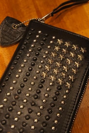 小物 HTC BLACK #US Flag Zipper Long Wallet HTC BLACK #US Flag Zipper Long Wallet (BLACK) - BALENO TOWN