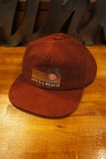 Barney Cools Beach Baseball Cap (Vintage red cord)