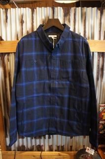 BANKS JOURNAL MOMENTUM L/S WOVEN SHIRT (DIRTY DENIM)