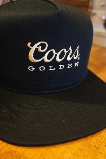 BRIXTON × Coors GOLDEN HILLS HP MESH CAP (BLACK) - BALENO