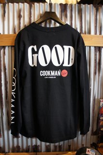 Cookman Long sleeve T-shirts (GOOD) Black