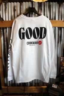 Cookman Long sleeve T-shirts (GOOD) White