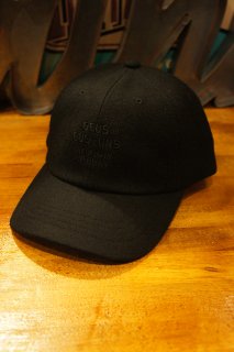 DEUS EX MACHINA MOLESKIN DAD CAP (BLACK)
