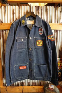 DEUS EX MACHINA SOUVENIR CHORE JACKET (MID INDIGO)