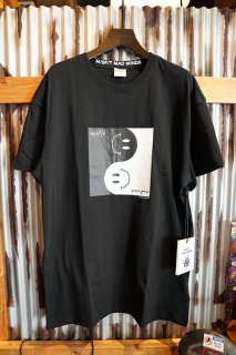 MISFIT SHAPES Piece of Peace Tee (Washed Black)