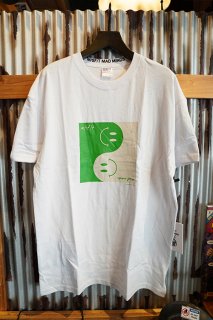 MISFIT SHAPES Piece of Peace Tee (Washed White)