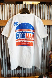 Cookman T-shirts L.A.Burger (WHITE)