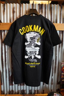 Cookman T-shirts Tokyo Dragon (BLACK)