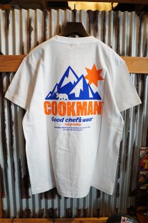 Cookman T-shirts California bear (WHITE)
