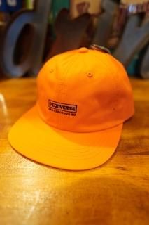 CONVERSE SKATEBOARDING Wear & Goods Collection EMBROIDERY LOGO 6PANEL CAP (ORANGE)