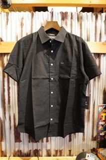 BRIXTON Charter Oxford S/S Woven Shirt (Black)