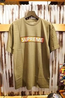 POWELL PERALTA SUPREME S/S T-SHIRT (M.GREEN)