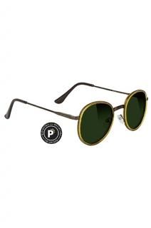 GLASSY EYEWEAR -LINCOLN PREMIUM- (HONEY/GREEN POLARIZED) 