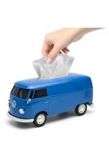 VW T1 BUS TISSUE BOX (BLUE)