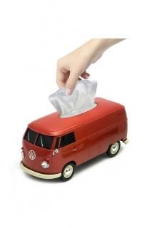 VW T1 BUS TISSUE BOX (RED)