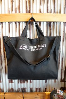 LURKING CLASS BY SKETCHY TANK 2WAY TOTE BAG (BLACK)