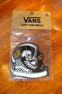 VANS AFTER PARTY STICKER PACK (BLACK)