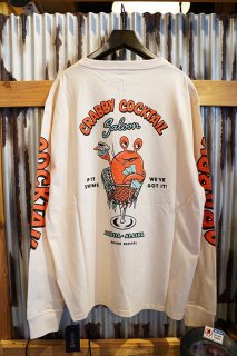 ROARK REVIVAL “CRABBY COCKTAIL” L/S TEE (NATURAL)
