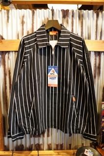 Cookman Delivery Jacket StripeBlack