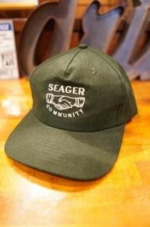 SEAGER CO.MMUNITY HEMP SNAPBACK CAP (GREEN)