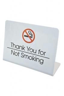 DESK TOP SIGN (NO SMOKING)