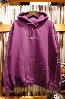 THE QUIET LIFE Origin Embroidered Hood (PLUM)