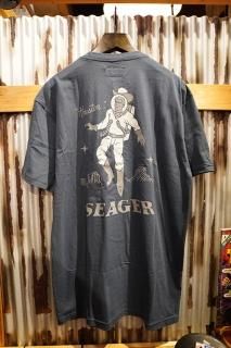 SEAGER SPACE COWBOY TEE (INDIGO)