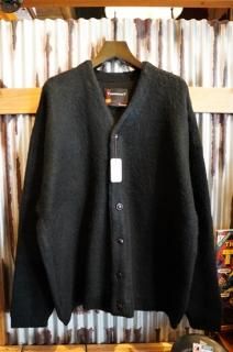 TOWNCRAFT JACQUARD 70'S CARDIGAN (BLACK)