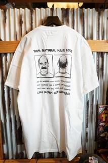 BROTHER MERLE HAIR LOSS S/S CREW T-SHIRT (WHITE)