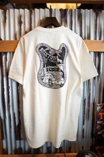 BRIXTON  FENDER HIGHWAY S/S TEE (OFF WHITE)