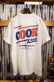 Cookman T-shirts 「Bottle Cap」 (WHITE)