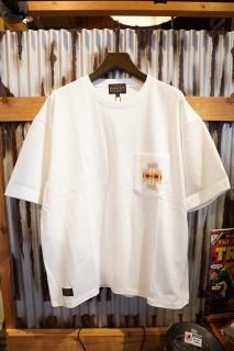 PENDLETON Embroidery Pocket Tee (Off White Harding)